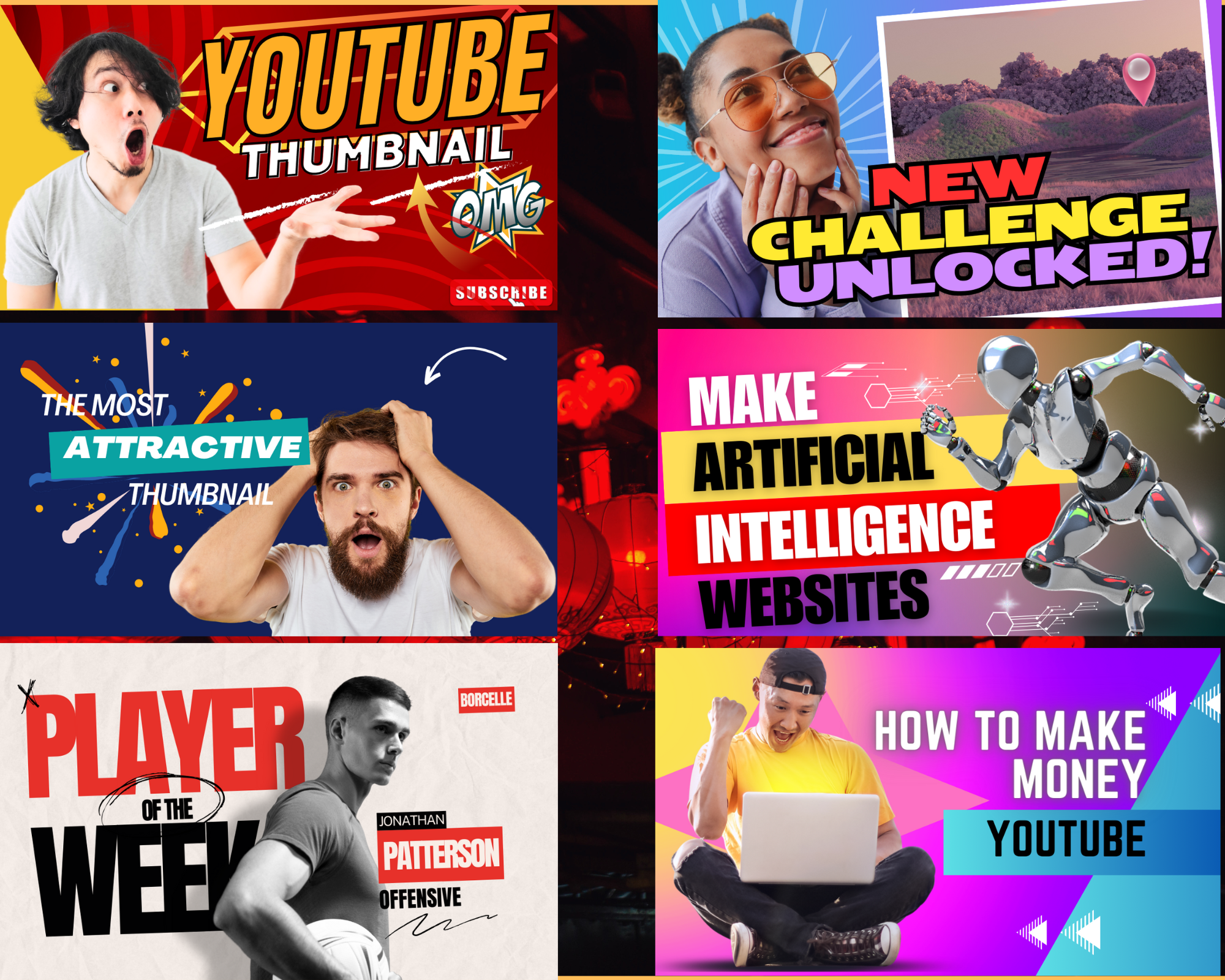 Creative Social Media Post design /Gig banner / Thumbnail Design Service with in 2 hours