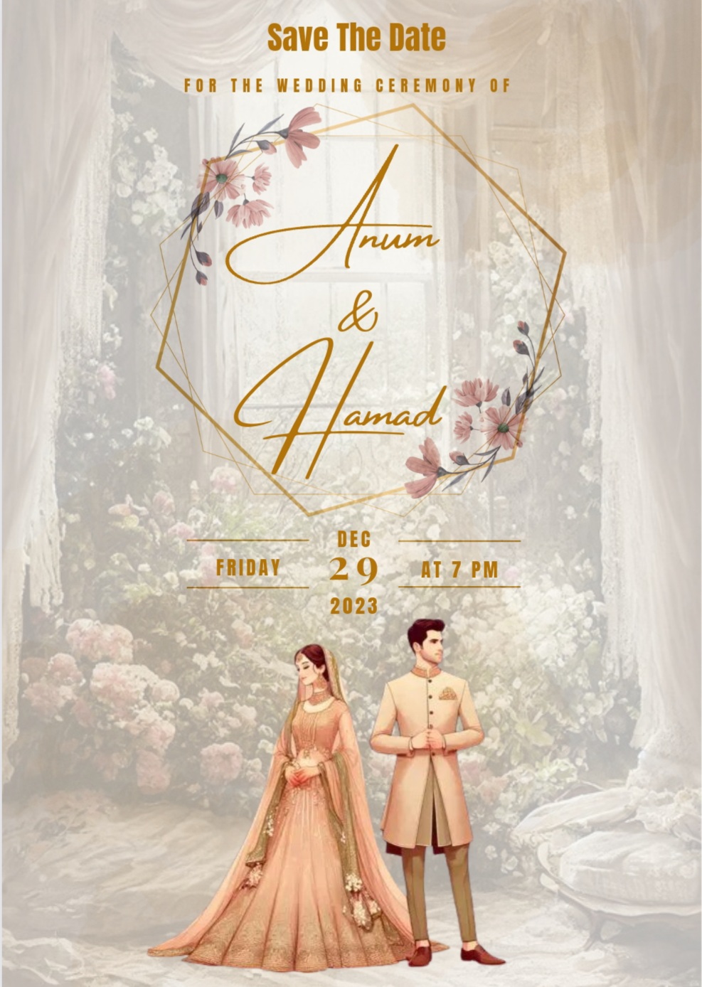 I will design Stunningly Beautiful Invitation Cards, Banners, Logos ,Wishing Cards,Posts etc...