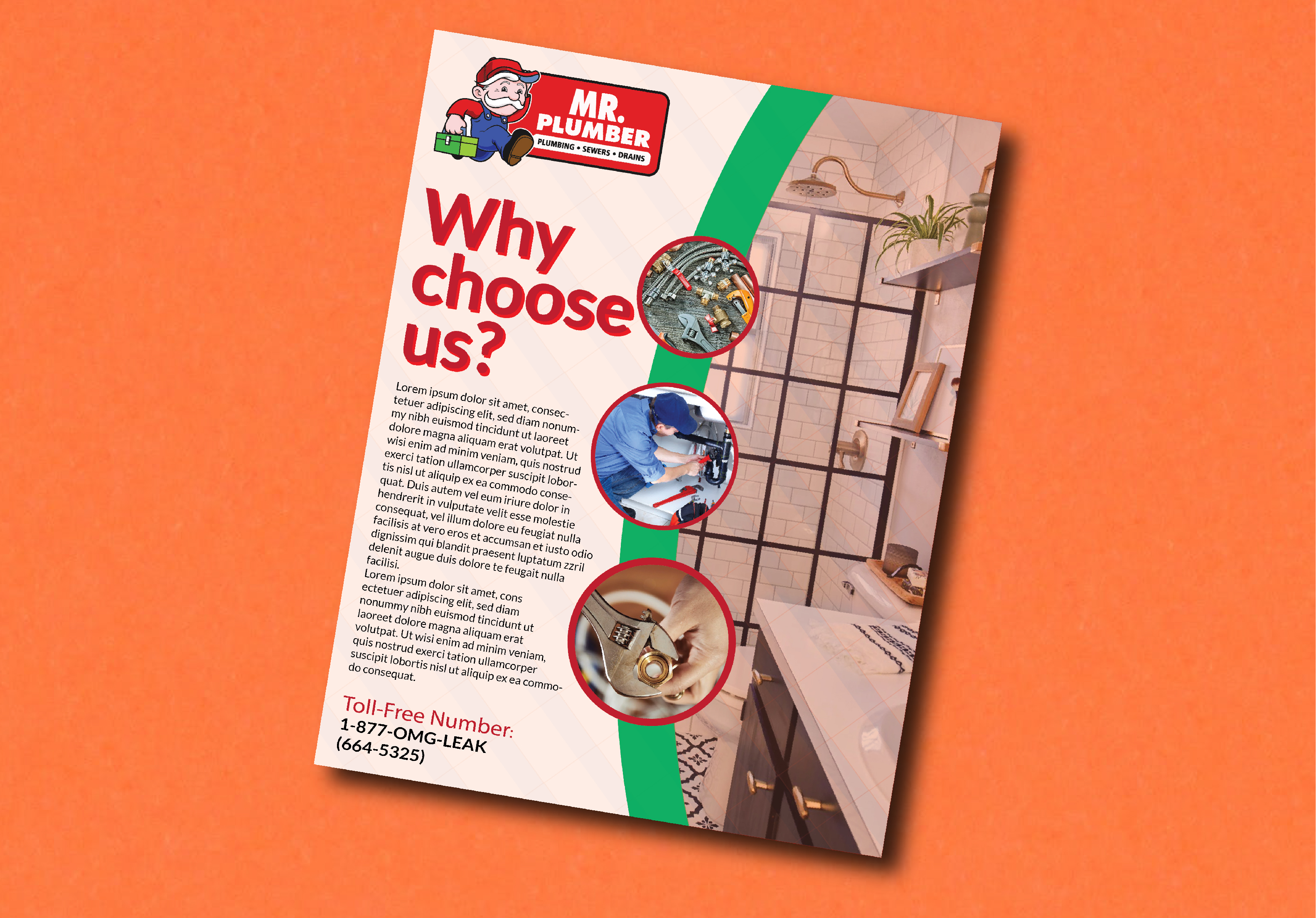 I will create a professional minimalist eye caching creative and modern flyer