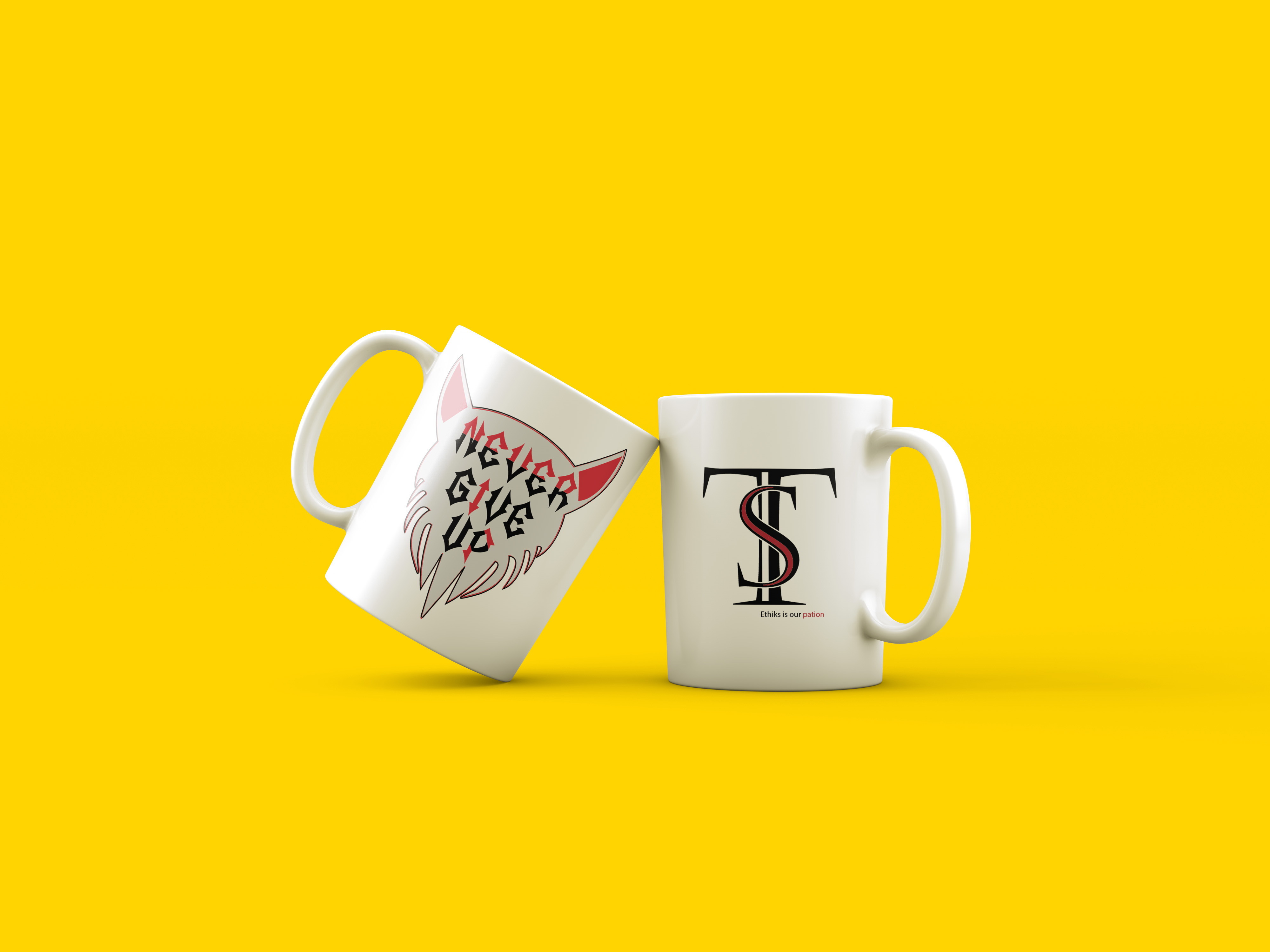 I will design retro and modern or custom design T-shirt, professional custom design mug 