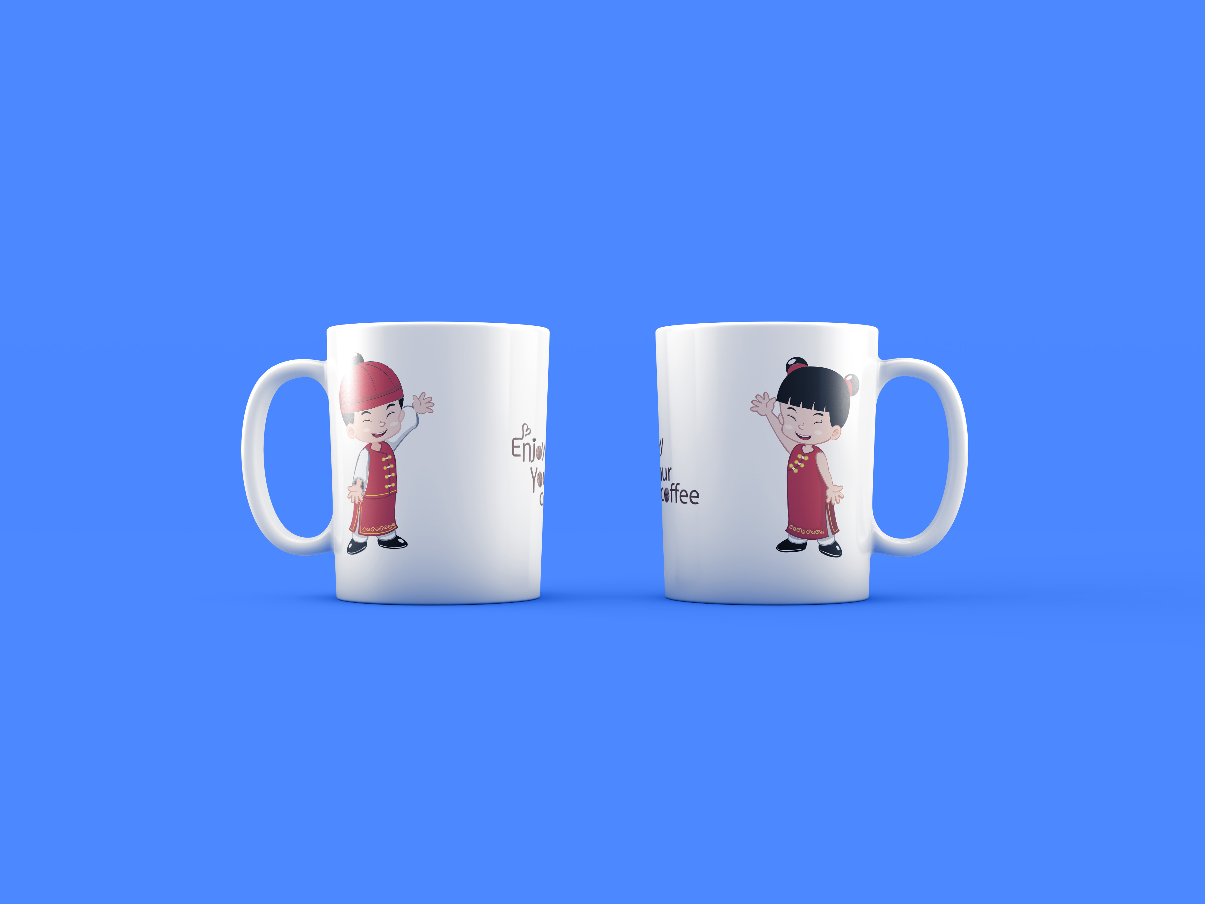 I will design retro and modern or custom design T-shirt, professional custom design mug 