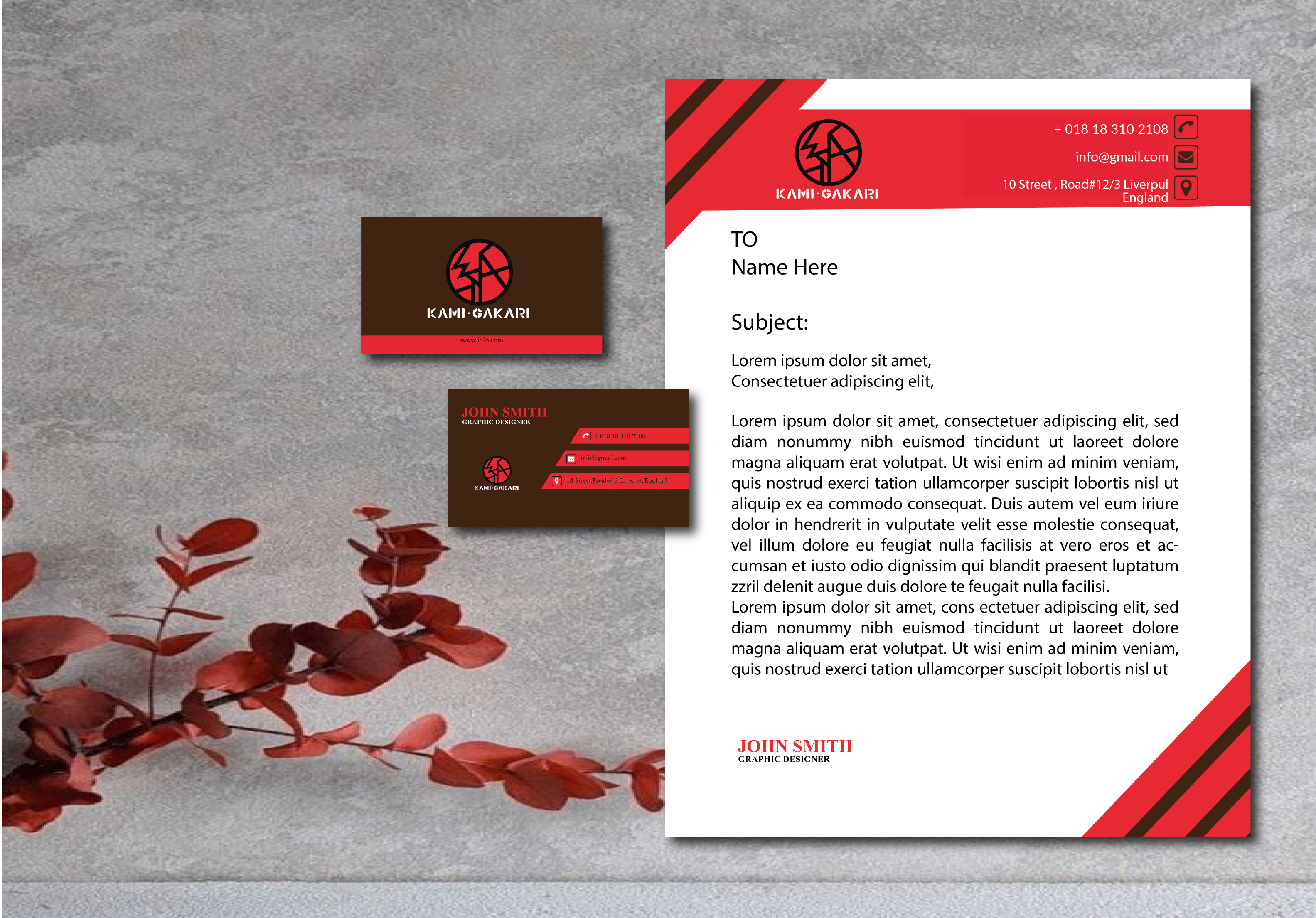 Branding for your business letterhead