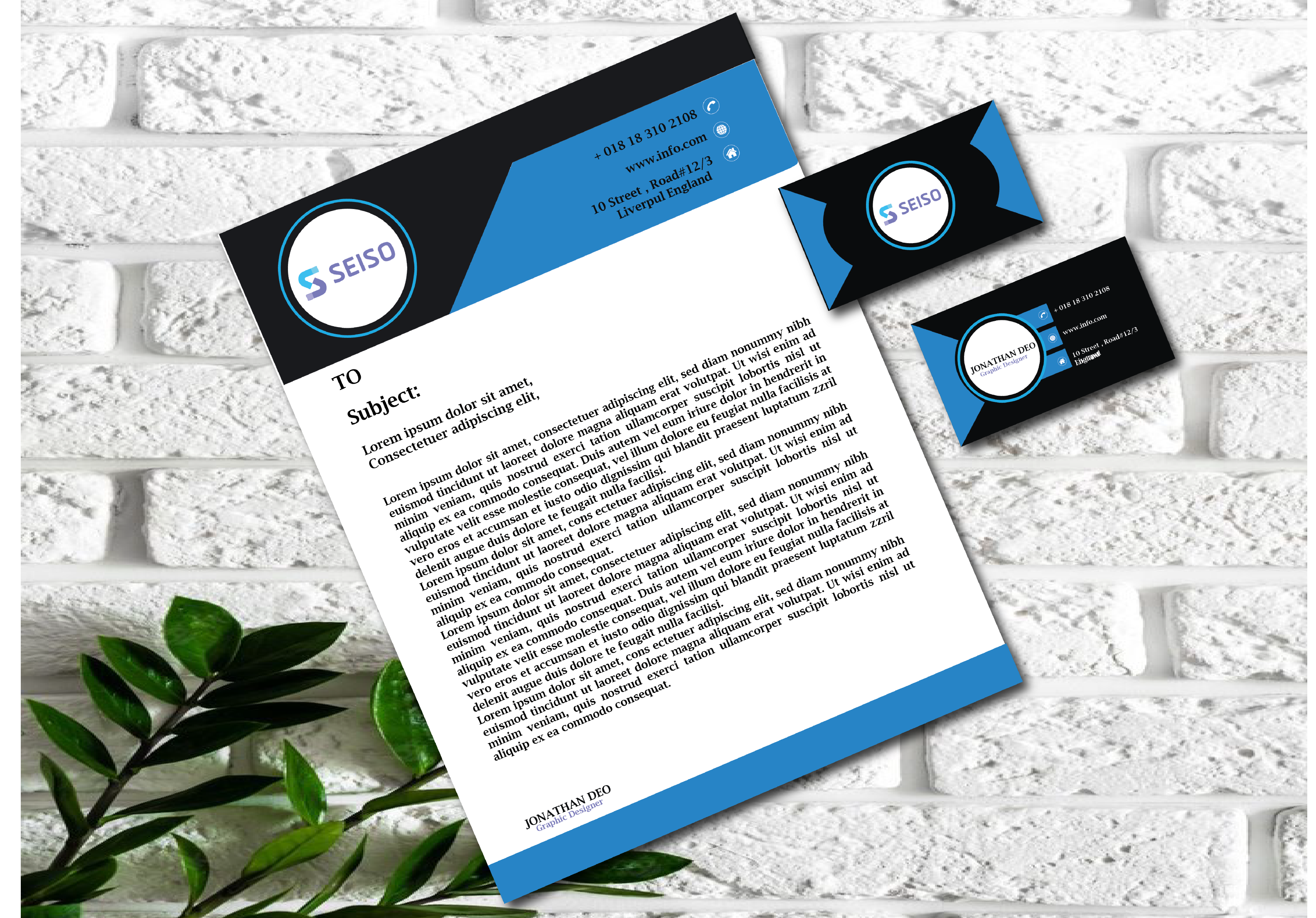 Branding for your business letterhead