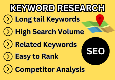 Advanced SEO keyword and competitor analysis for 10 keyword research 