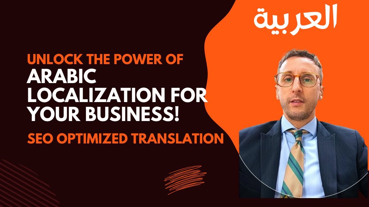I will localize and SEO optimize your website in arabic