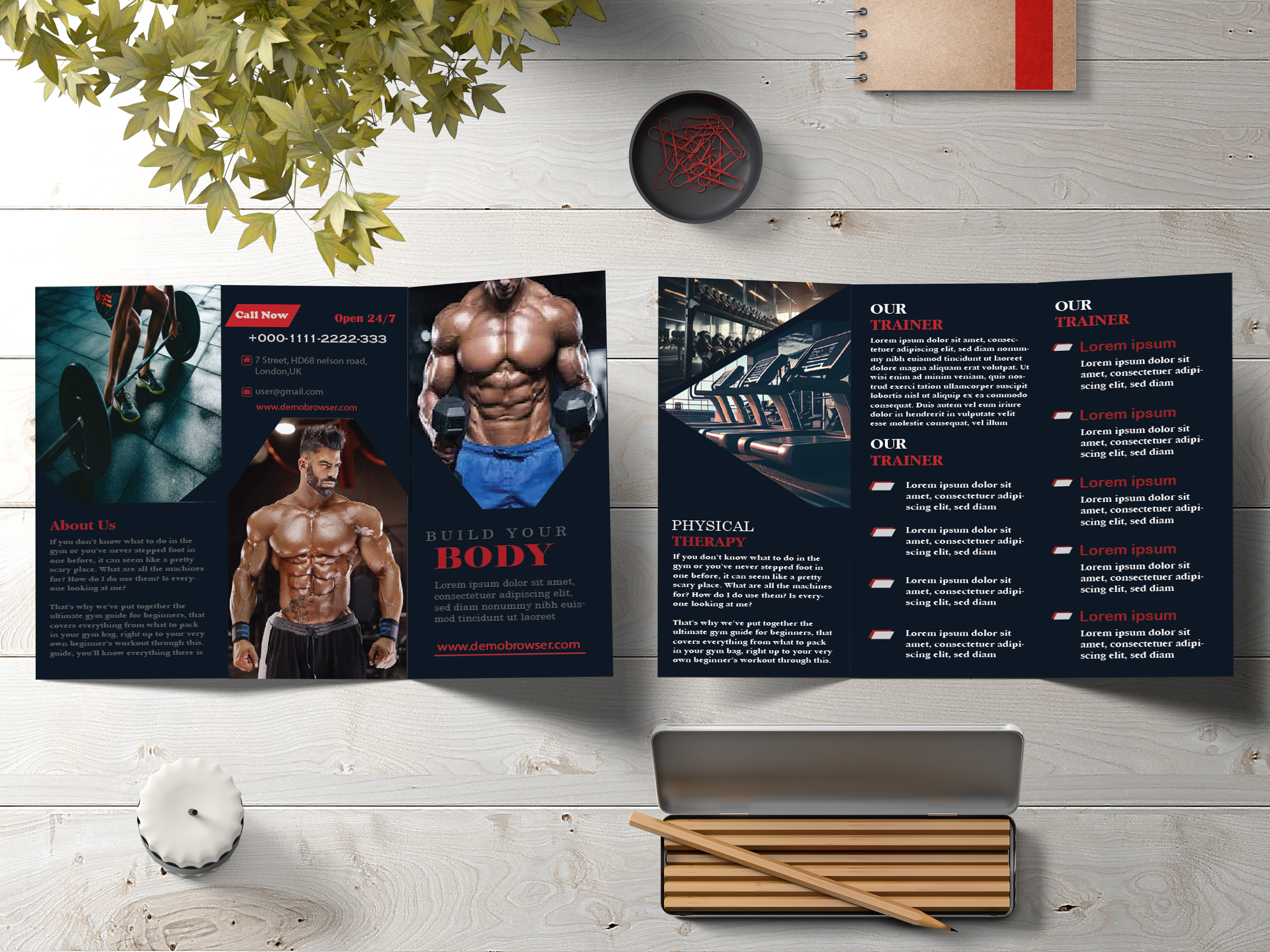 I will design stunning brochures & menu cards within 1 day