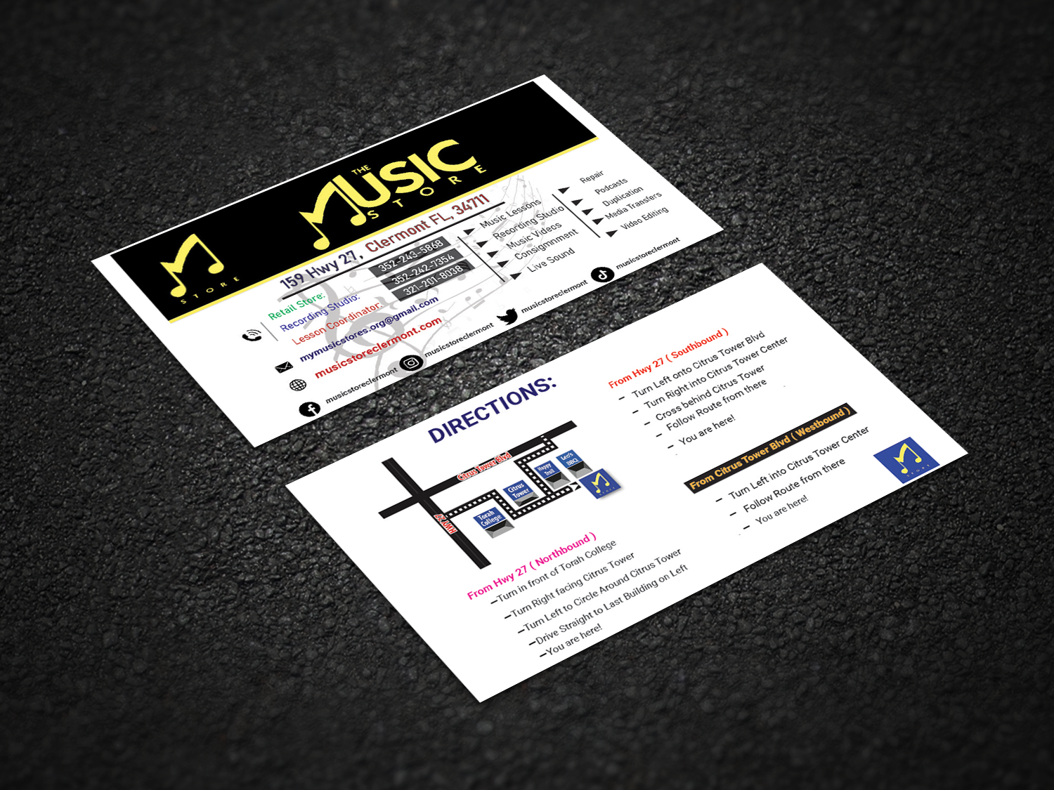 Eye Catching Unique Business Card 