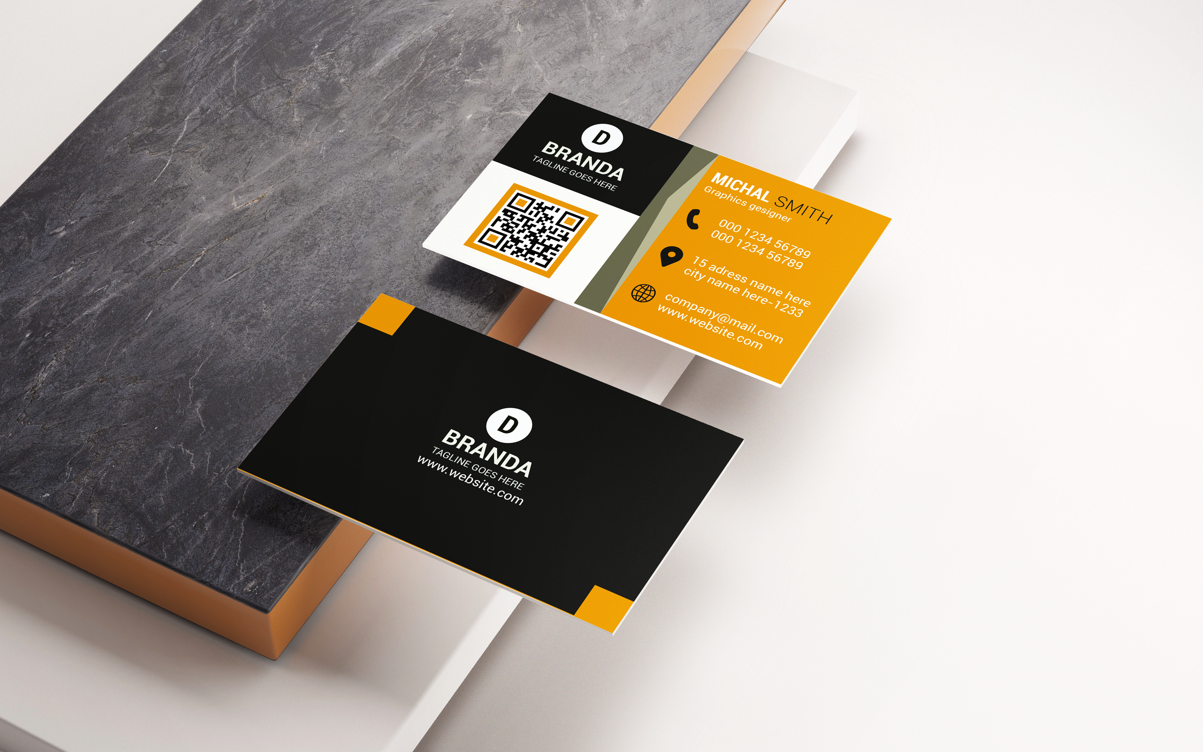 I will do Professional custom business card design services