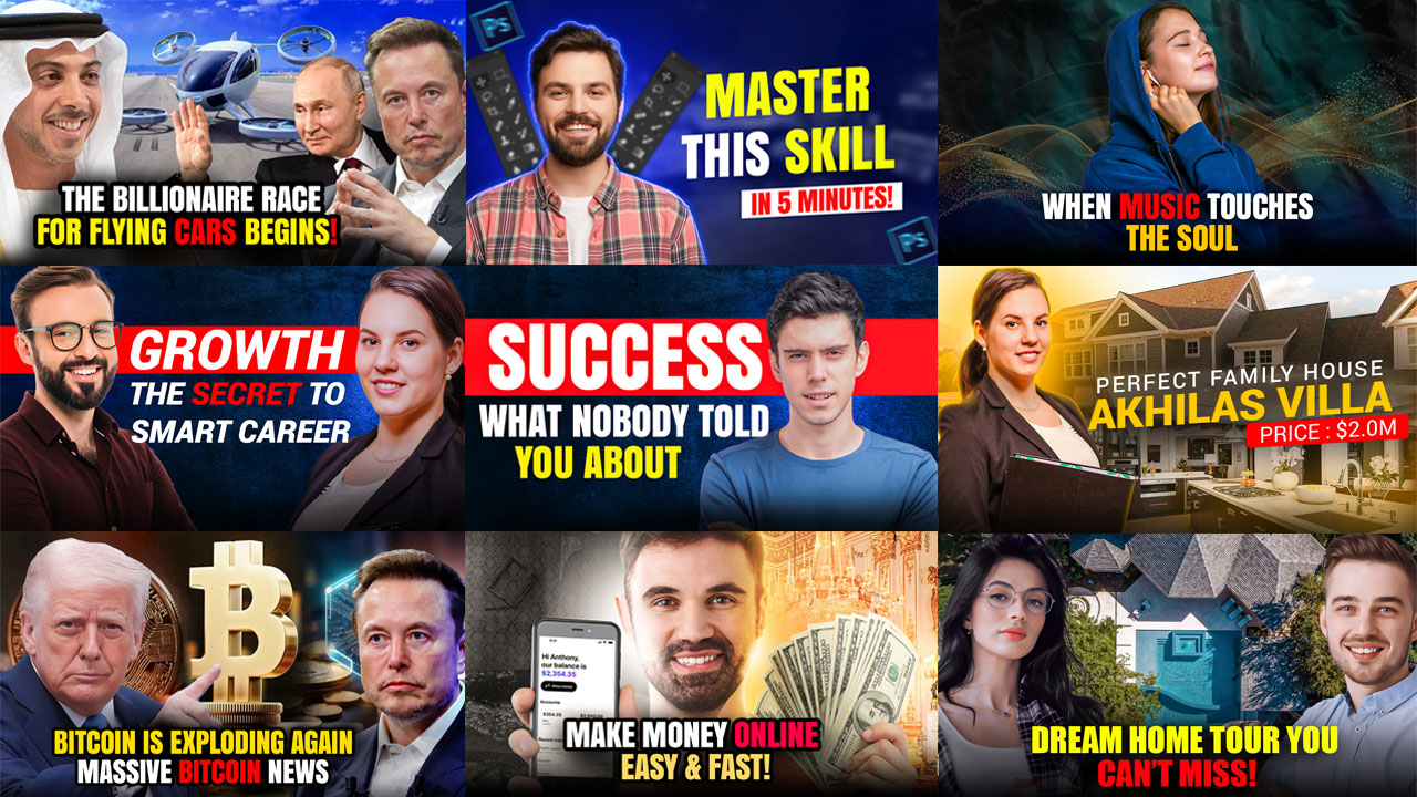 I will create an amazing youtube thumbnail within 3 hours