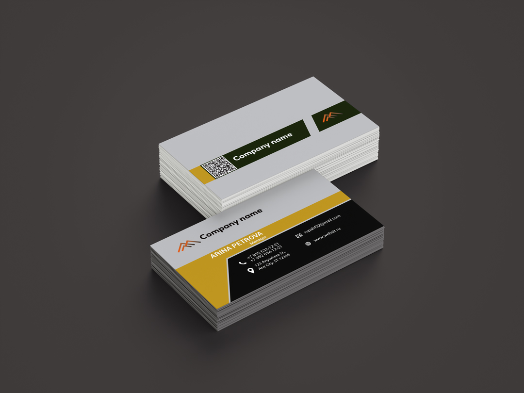 I will professional, luxury, corporate, creative business card design
