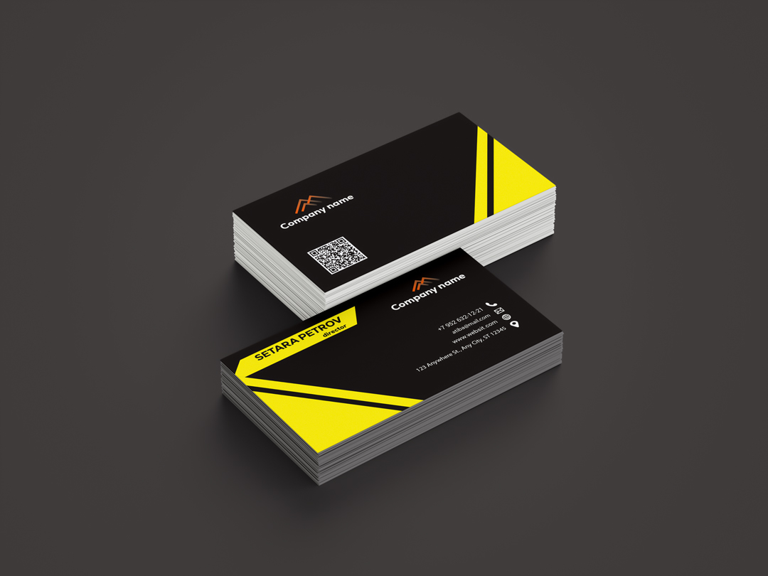 I will professional, luxury, corporate, creative business card design
