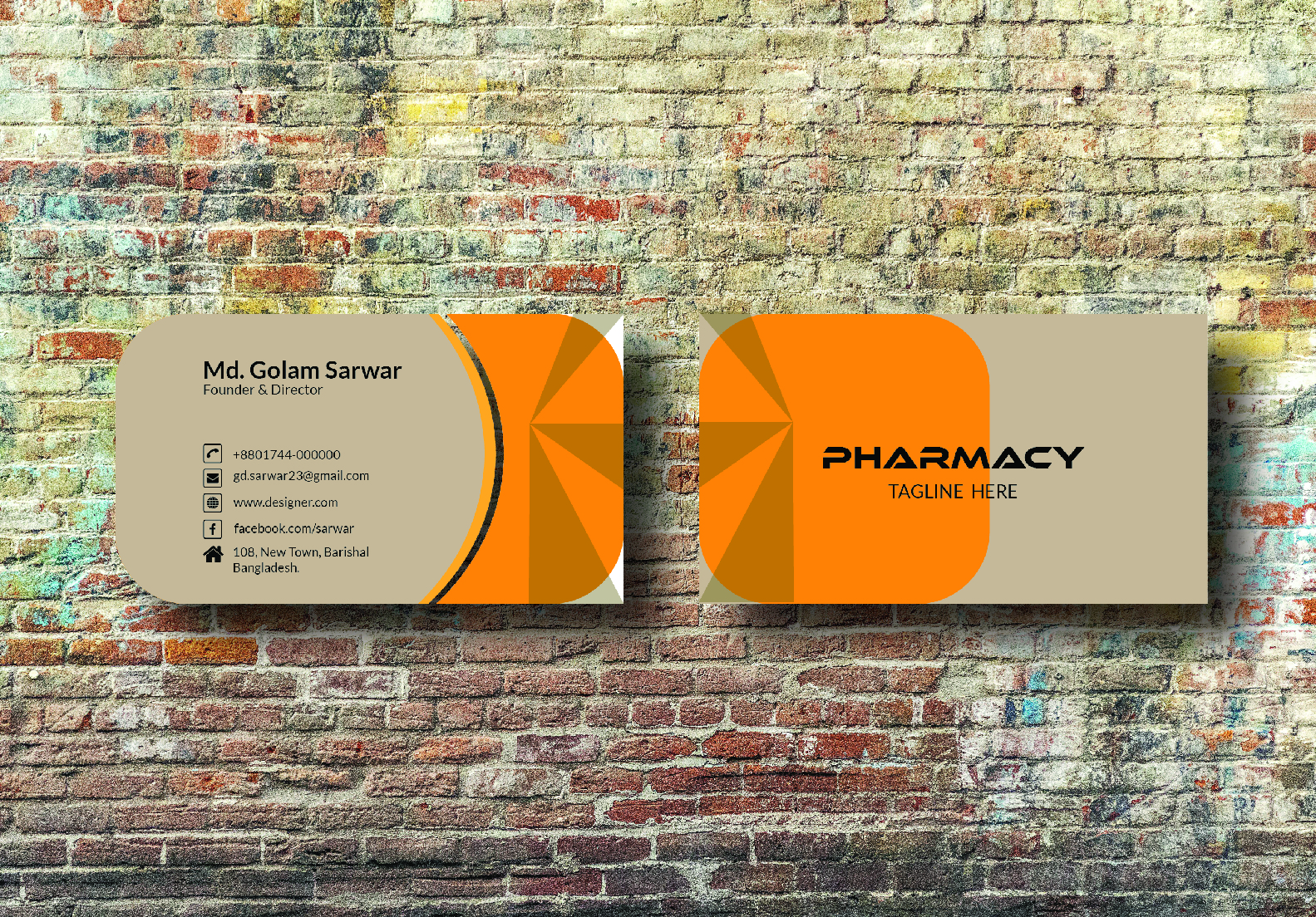I will design business card for your company