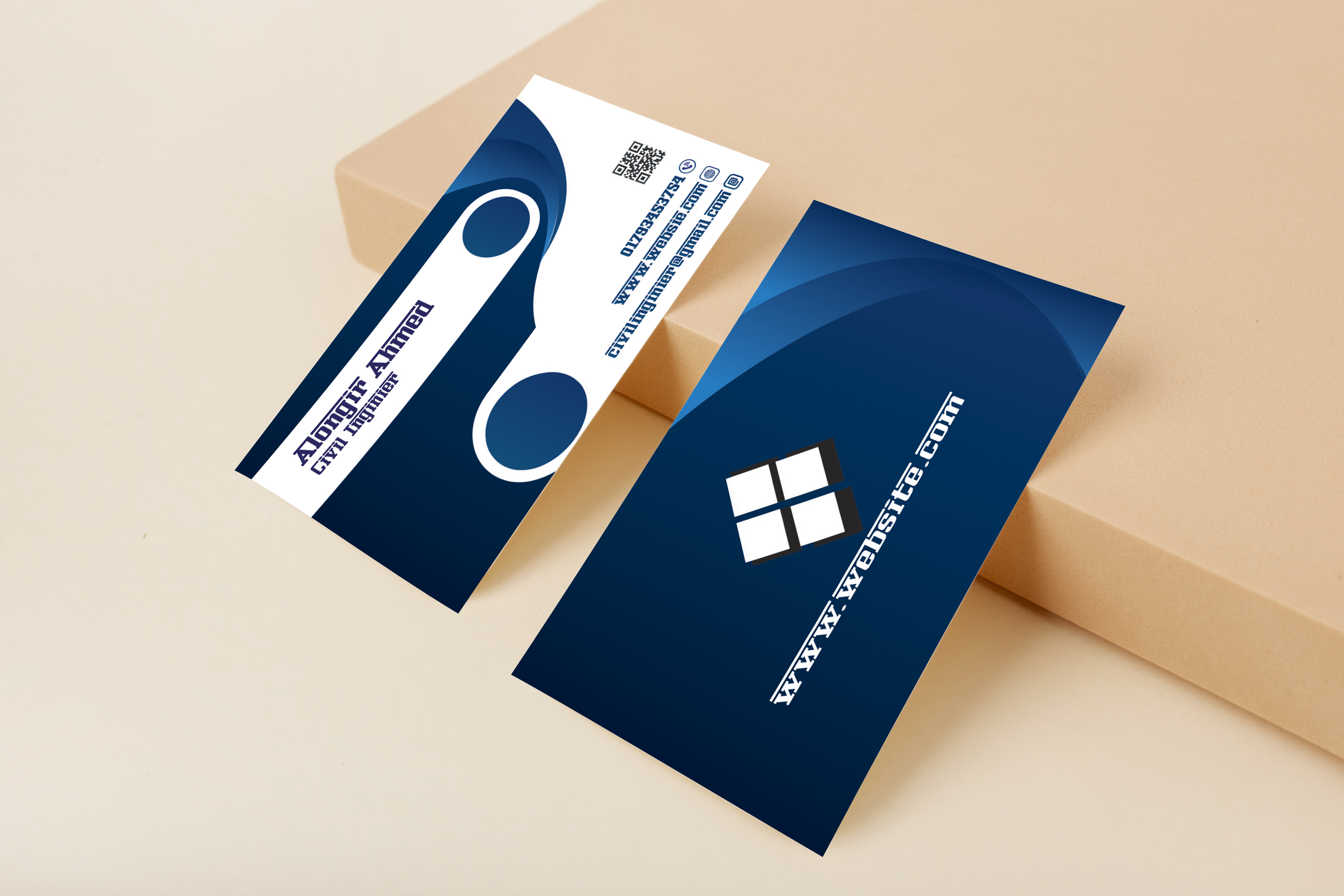 I will create professional and unique luxury business card design