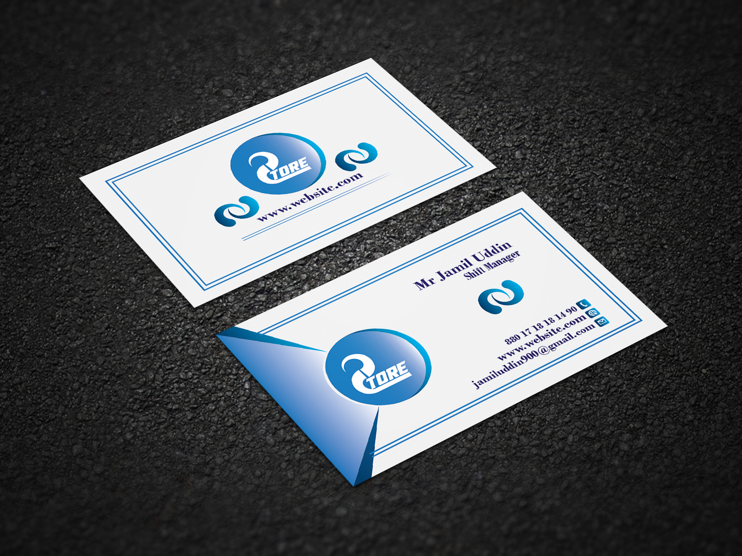 I will create professional and unique luxury business card design