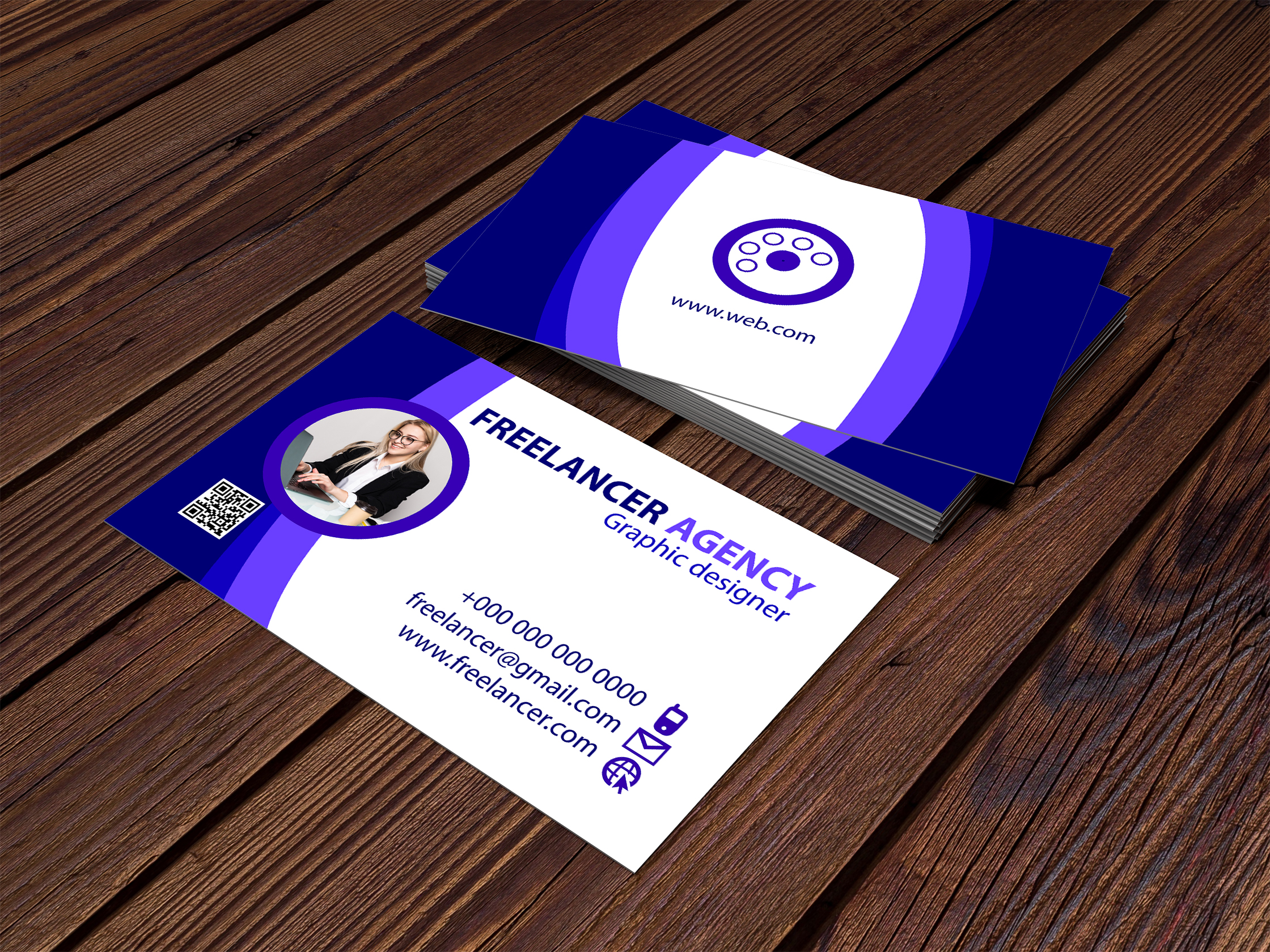 I will Create Professional luxury, Elegant Business Card Design