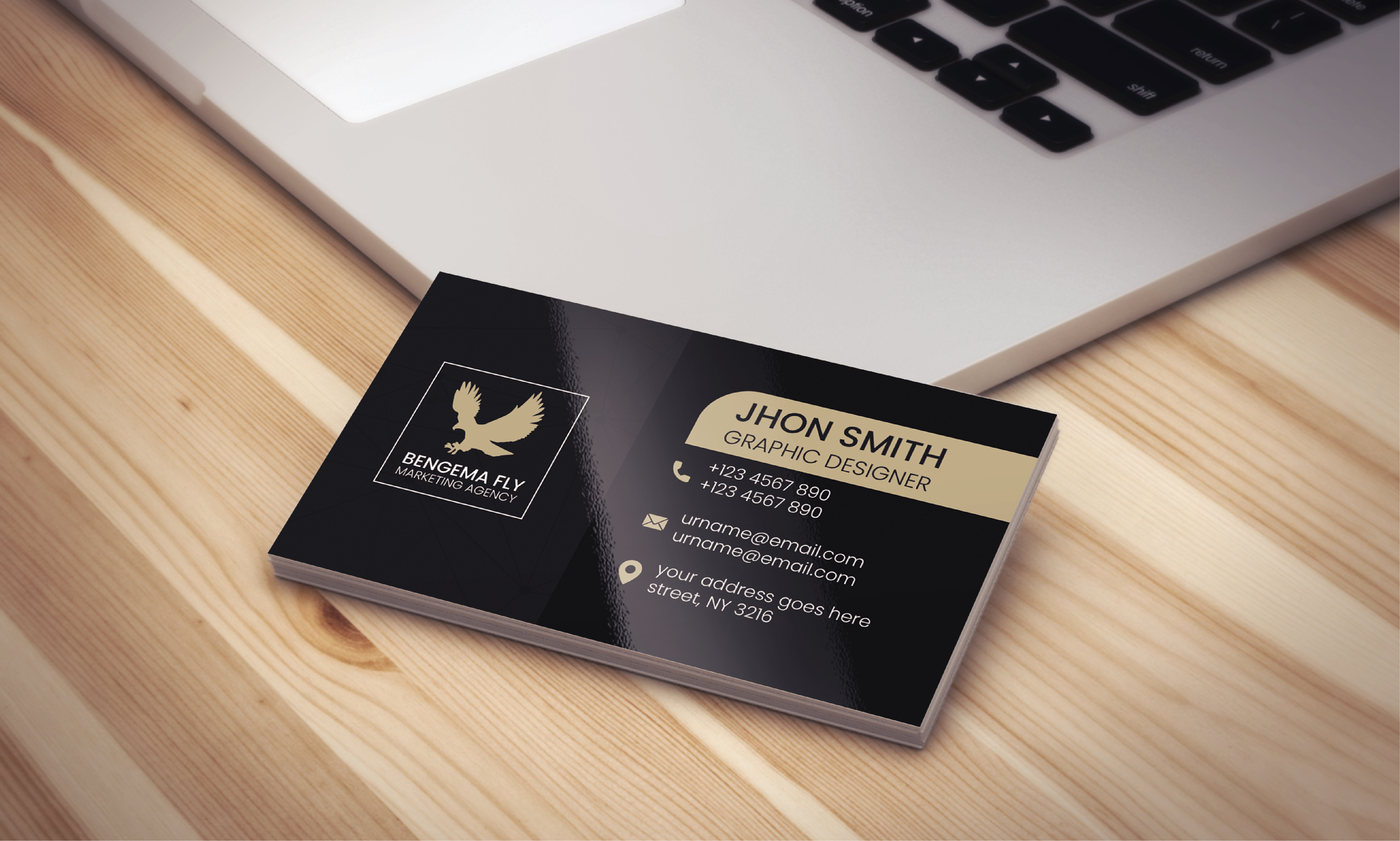 I will design professional luxury business cards with custom qr code
