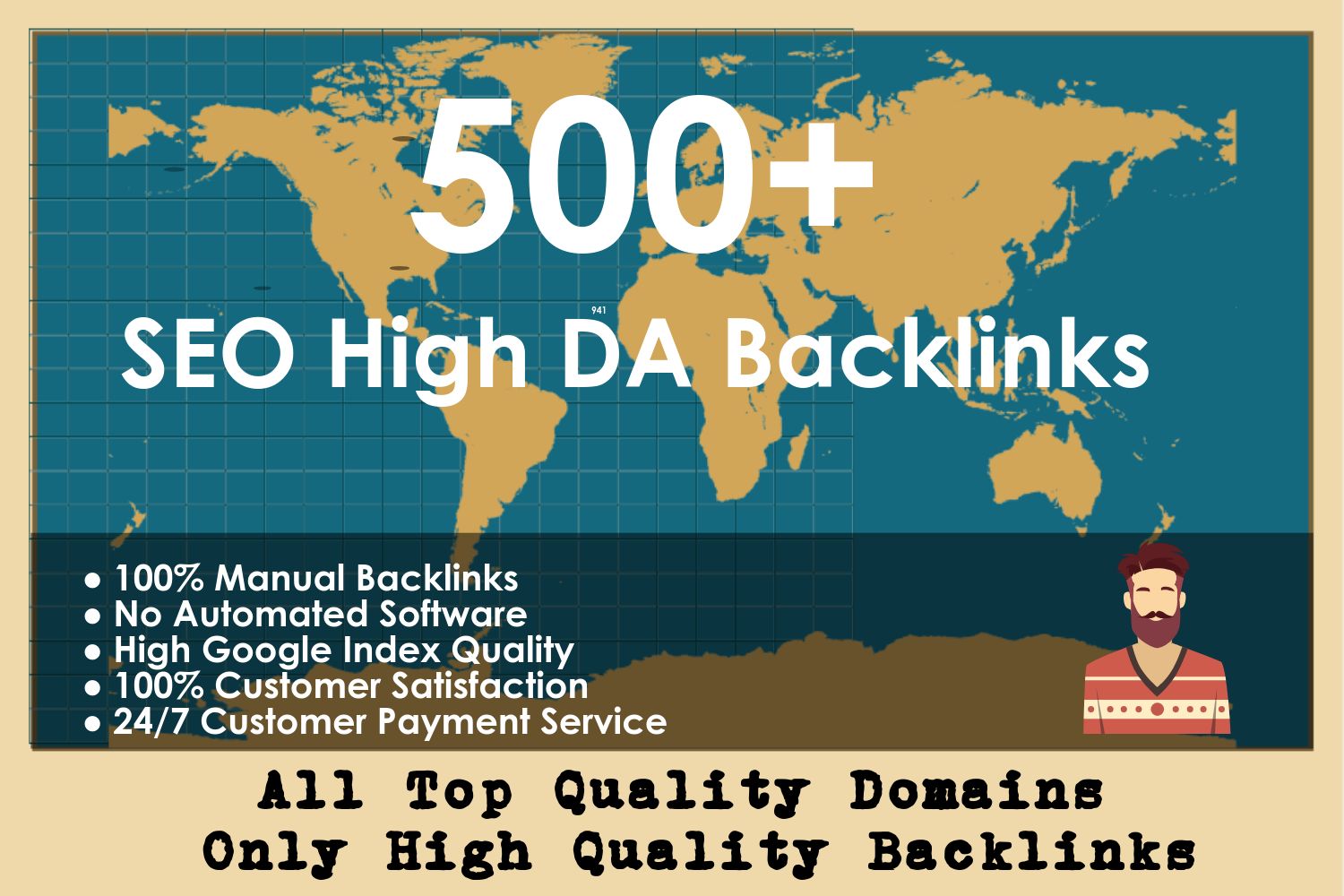Create High-Quality 100+ Seo BackLinks Manual Permanent Reverse Foreign Trade Link Posts