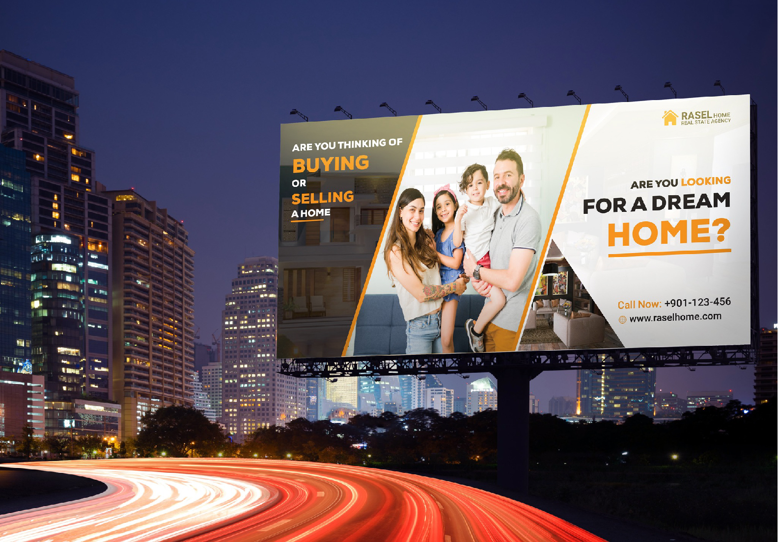 I will design billboard, yard sign, signage, sign board, outdoor ads, or vinyl banner