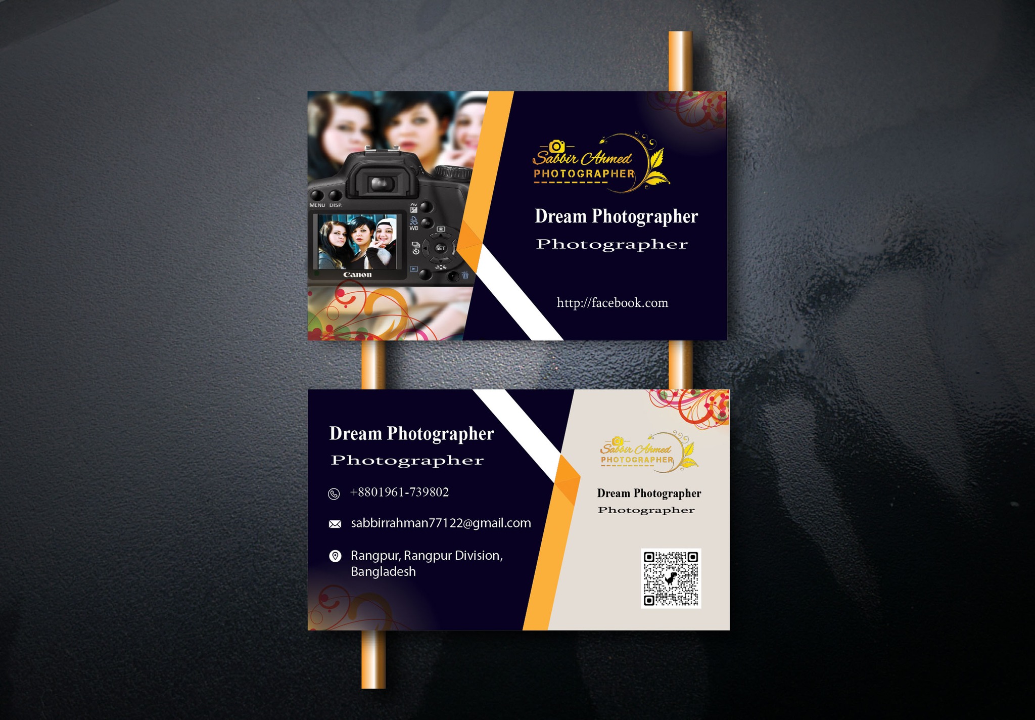 My work involves designing business cards and logos that are modern, minimalist, and luxurious.
