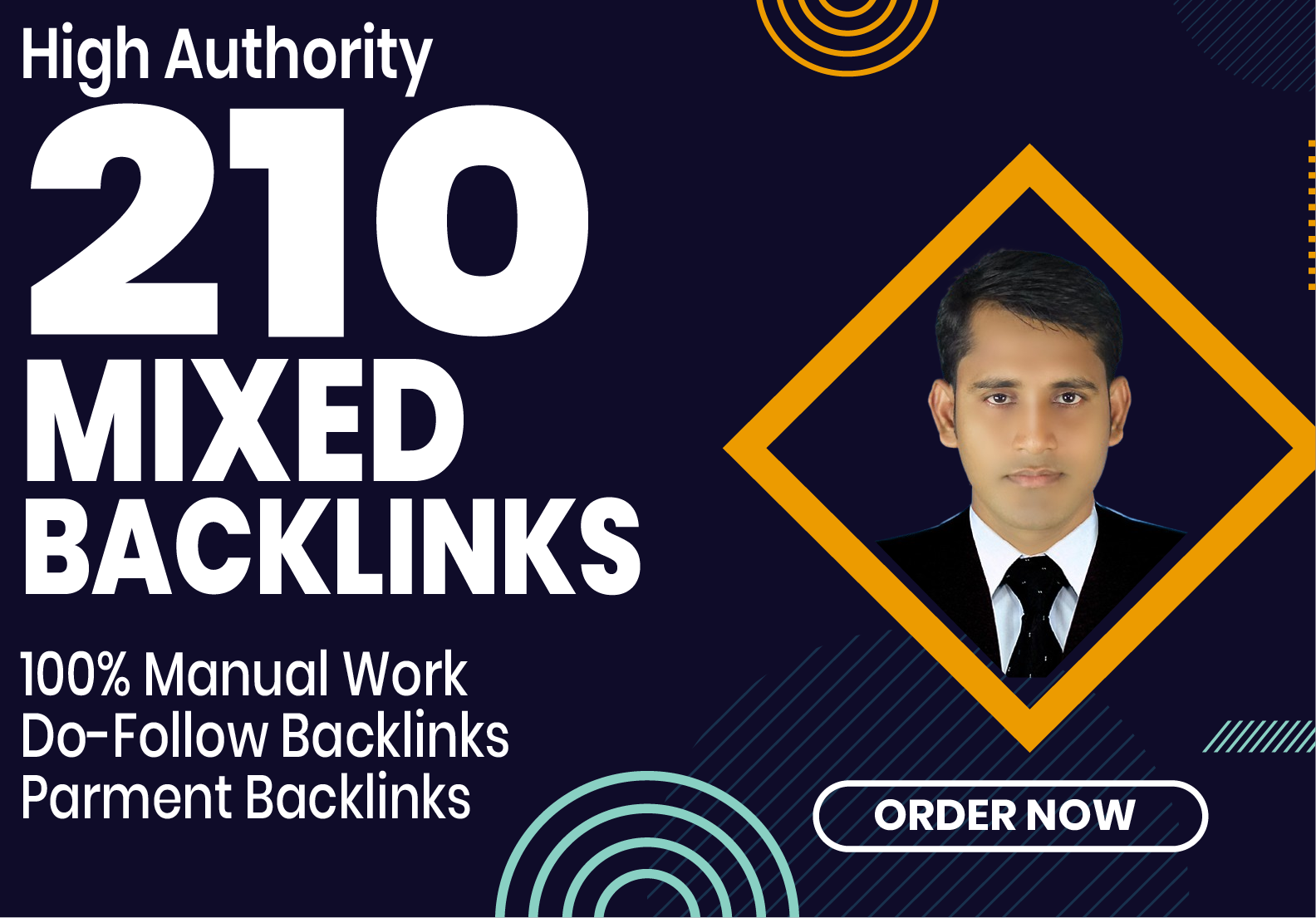 I will do Manually 210 high quality premium Mixed dofollow SEO backlinks Rank In Google