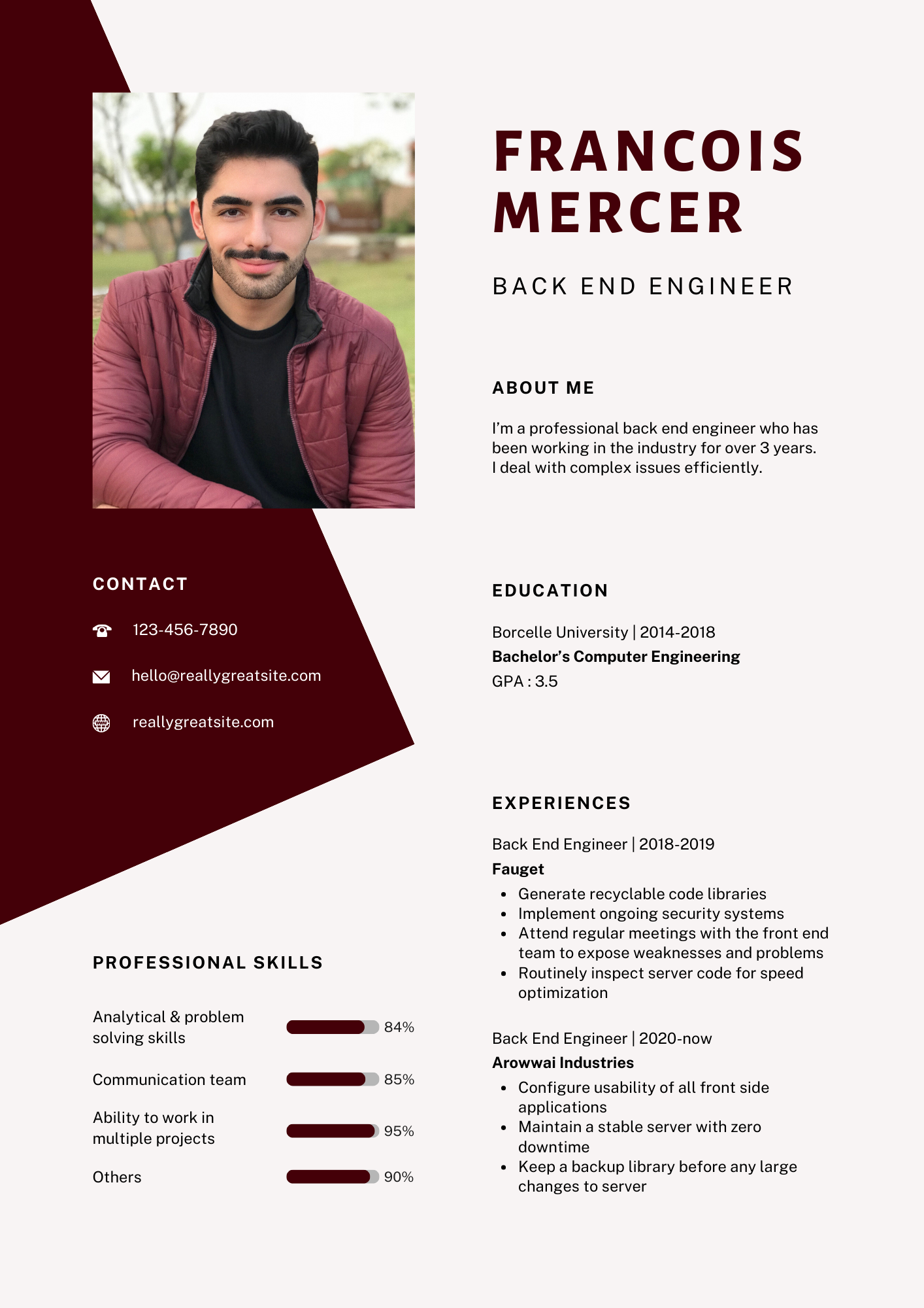 I will write and design an international and professional Cv and Cover letter.