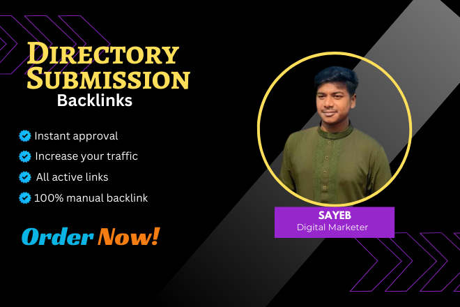 I Will do 60 Unique Directory Submission Backlinks Wi...