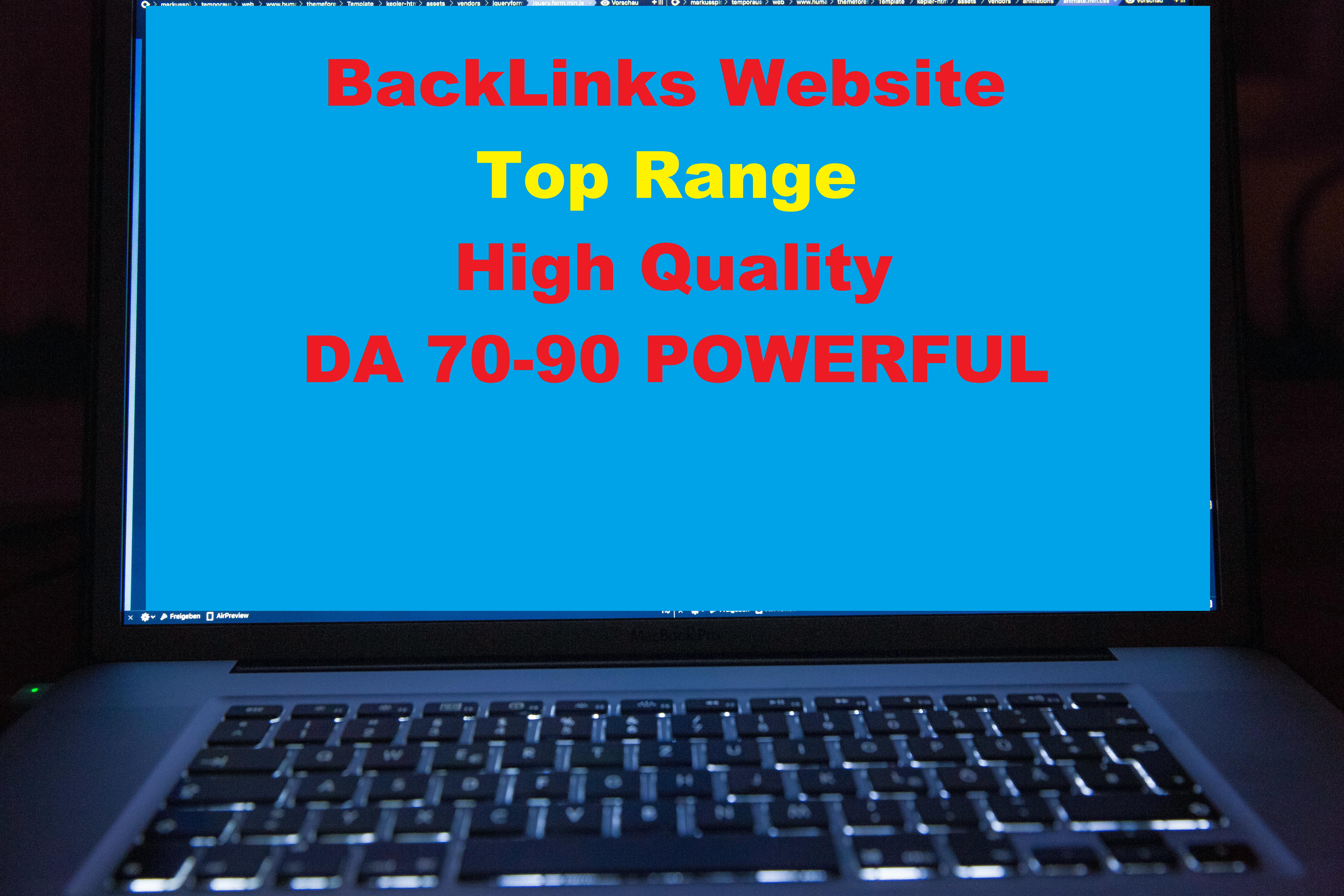 I Will a 200 Backlinks high Quality Your site Top Ran...