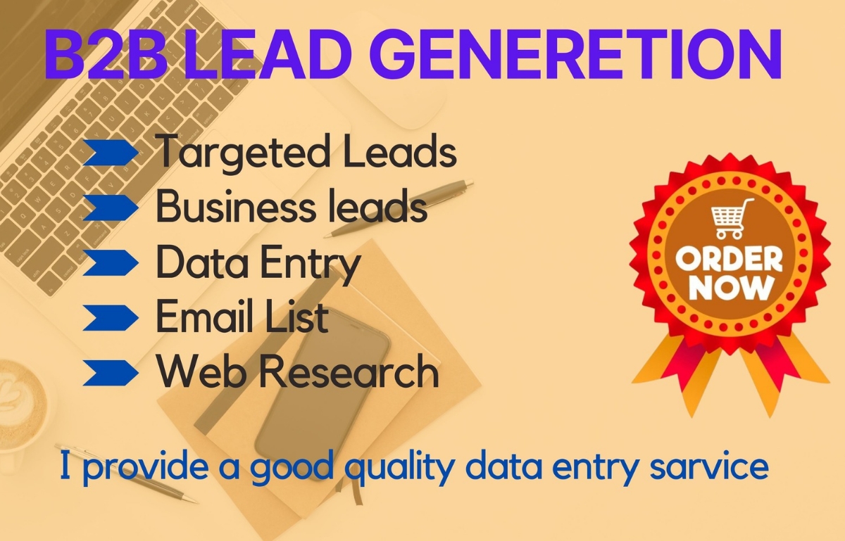 I will do targeted lead generation,data entry,email listing and web eesearch 