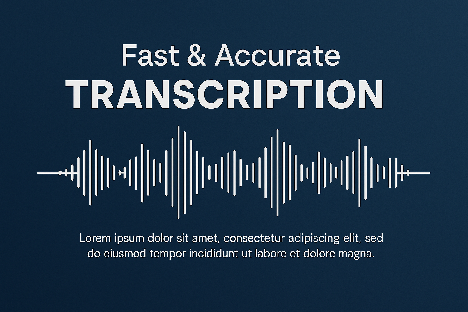 I will transcribe upto 1min -120min audio & video accurate reliable transcription transcript to text