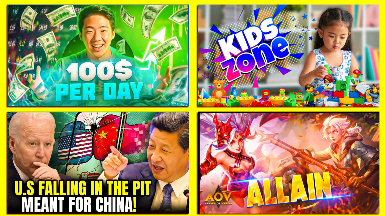 I will design catchy Yt thm within 3 hours