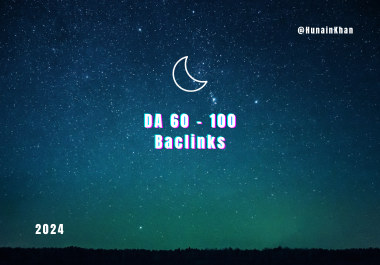 I will do 45 Backlinks from high-DA-60+ spaces