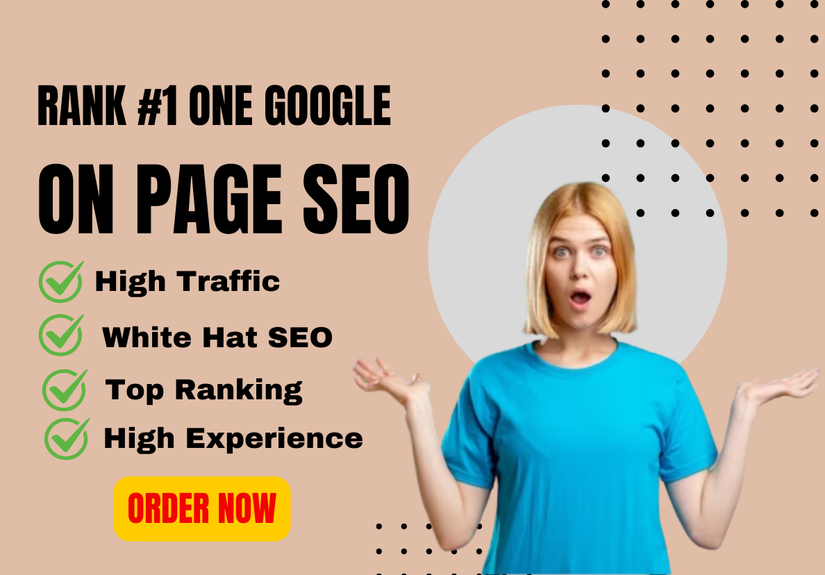 I will do on page SEO service and technical optimization with yoast seo