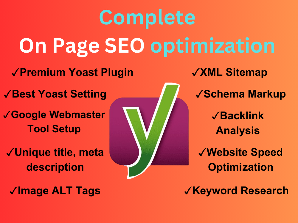 I will do WordPress on-page seo optimization for your website