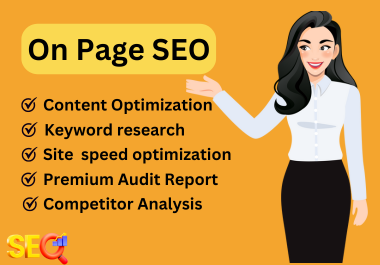 Onsite SEO Complete in the Few months