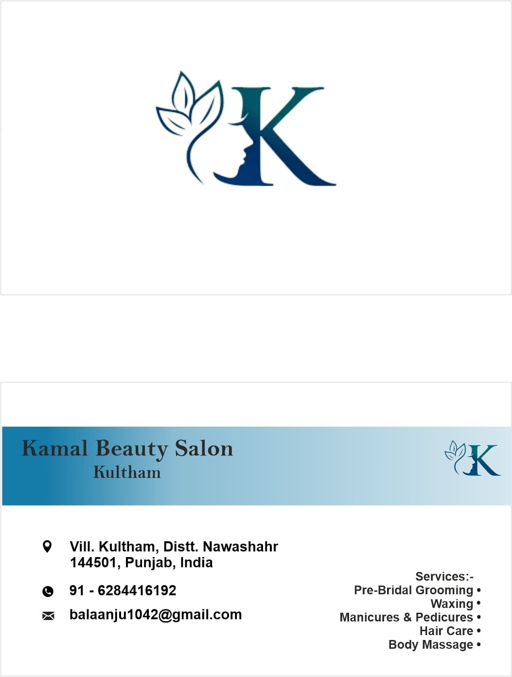 Stylish Letterhead & Business Card 