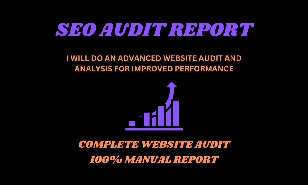 I will do an advanced website audit and analysis for ...