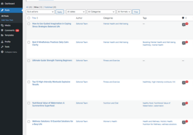  I will do On-Page SEO with Yoast and technical optimization of Wordpress Site 