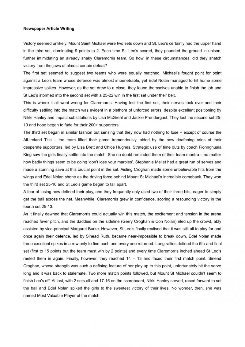 Seeking Talented Article Writer