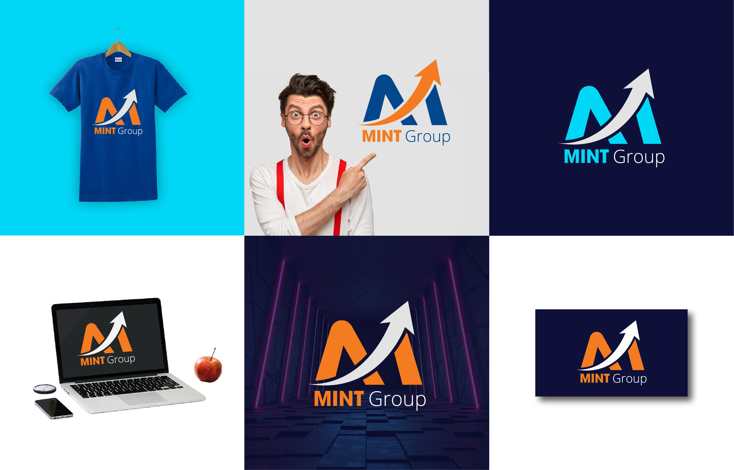 You will get modern, minimalist, business logo with source file