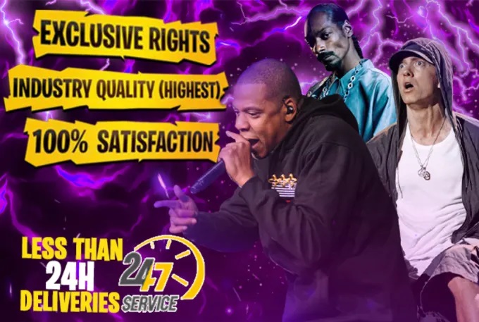 I will produce a exclusive custom rap beat