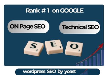 WordPress website onpage SEO with yoast and technical SEO optimization service of wordpress