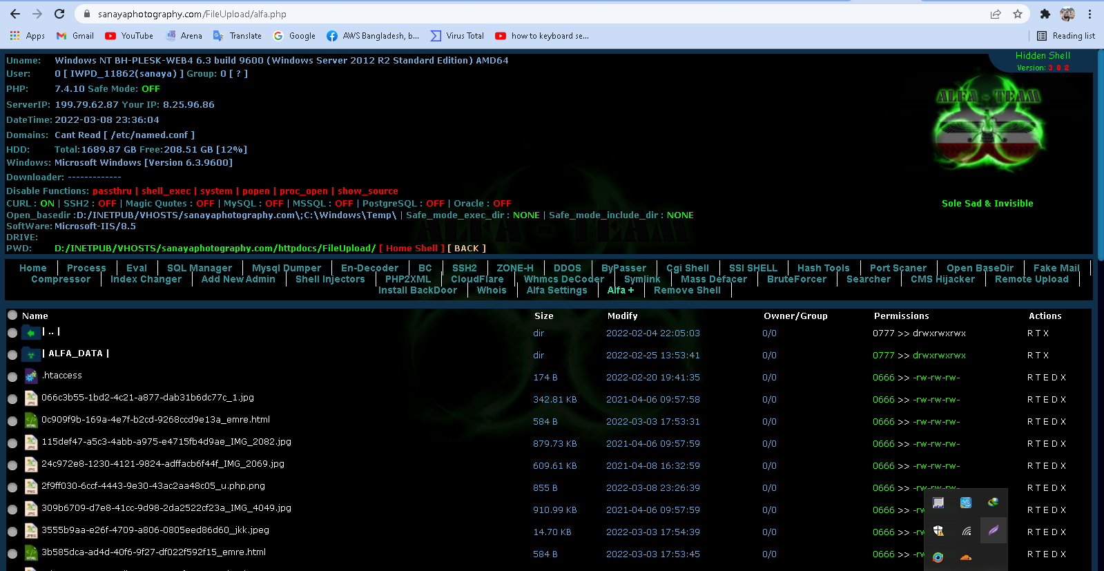 You will get professionally Penetration Testing your website with professional reports