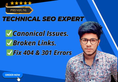 I will fix broken links, 404 Errors, 301 redirects,...