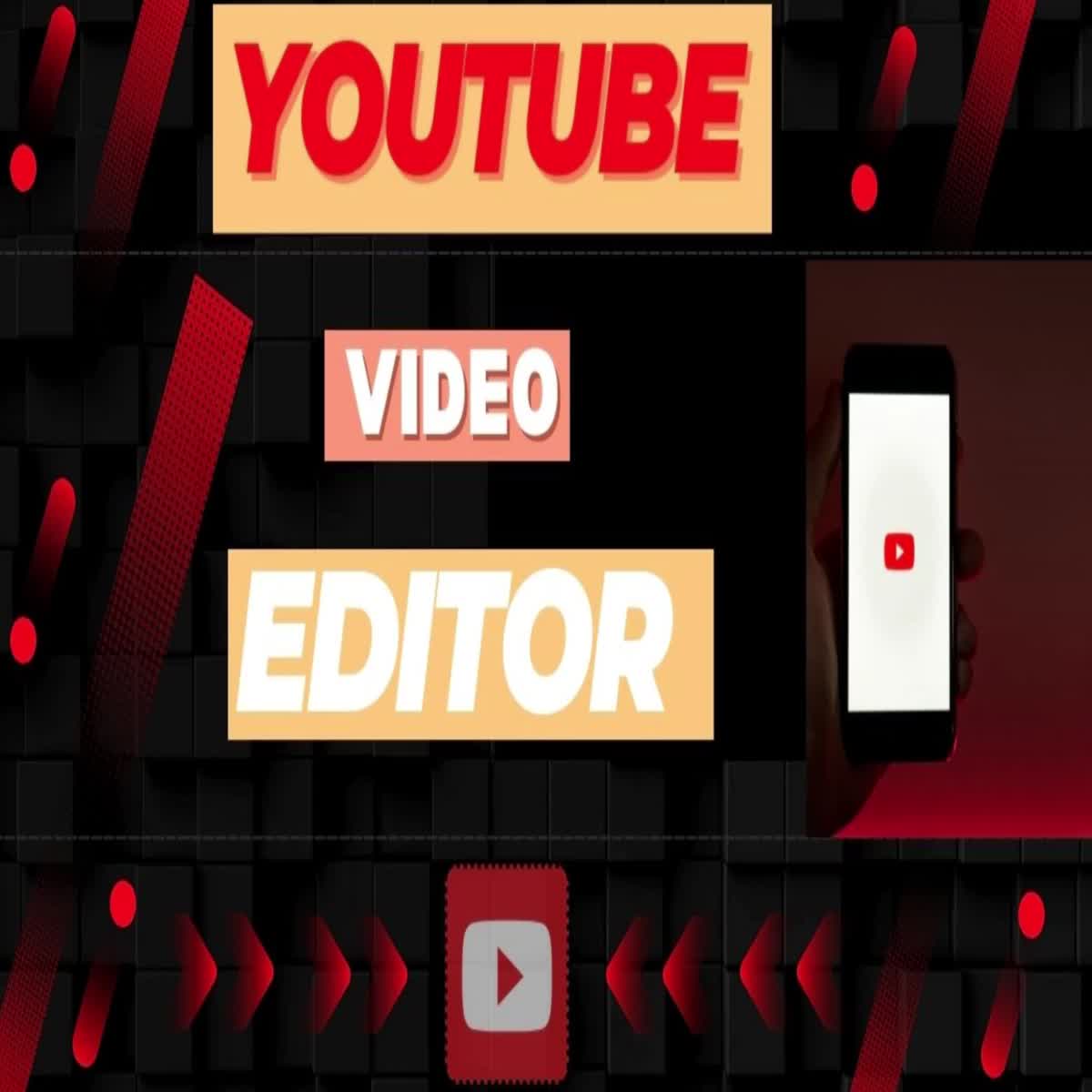 I will be your youtube video editor