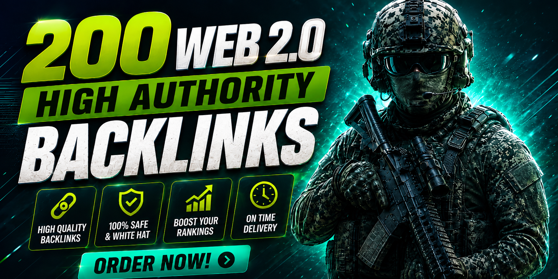 200 High Authority Web 2.0 Backlinks Manual White Hat SEO