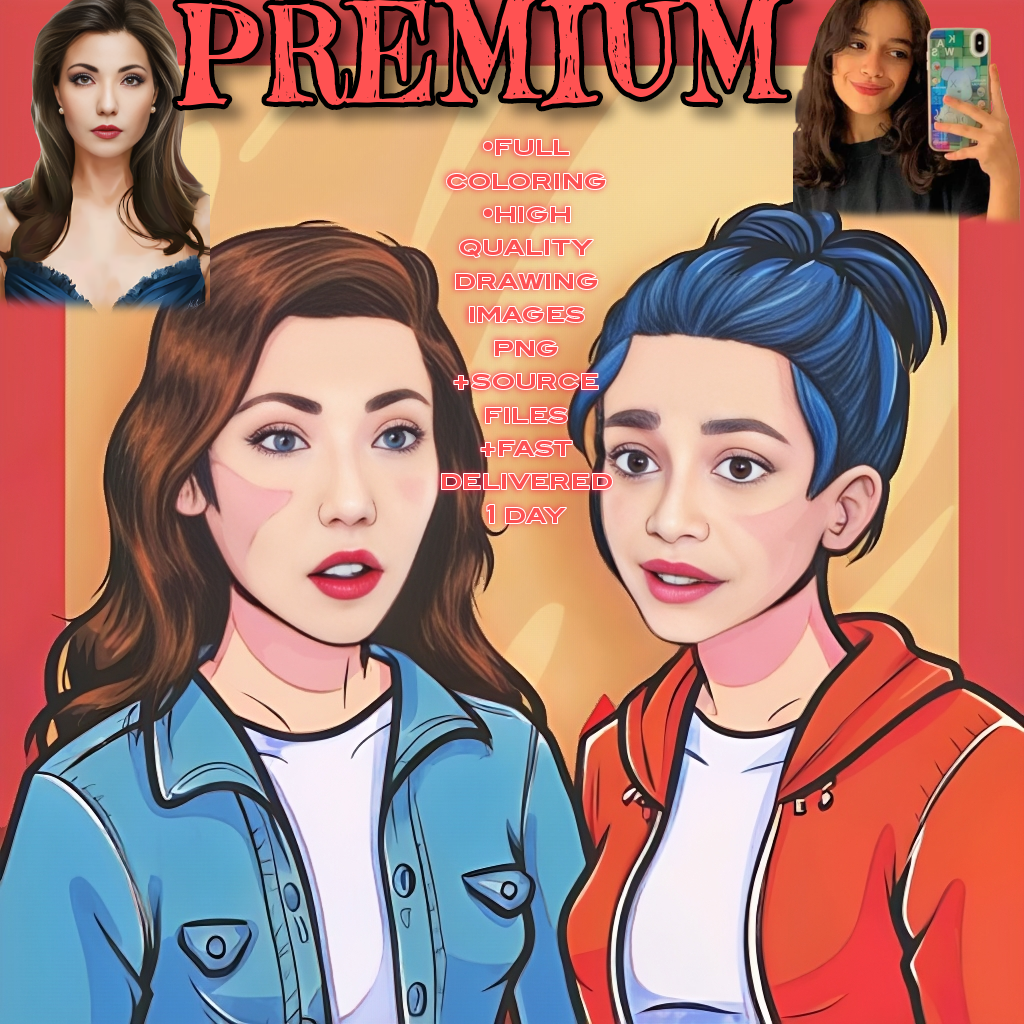 Create avatar profile picture of your character