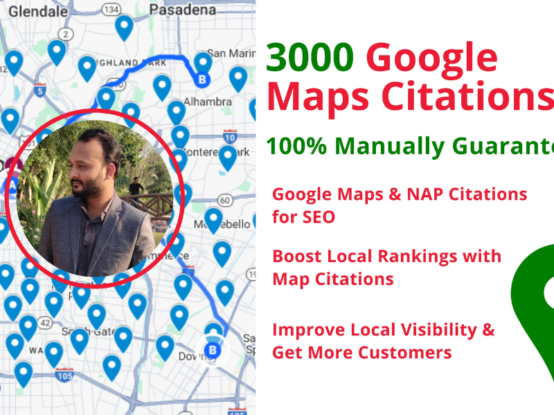 Boost Your Google Maps & GMB Ranking with 3000 Po...