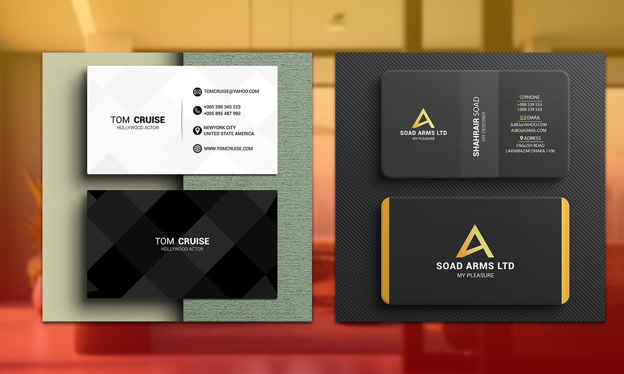 I will design professional Premium business card