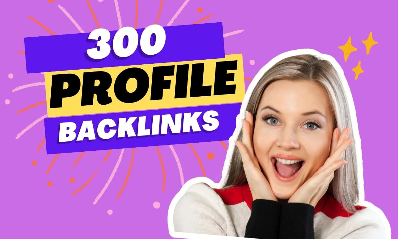 I will build profile backlinks to boost your SEO
