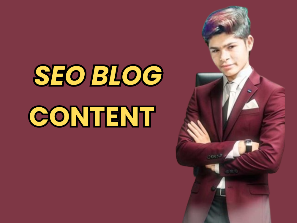 I can write high quality unique SEO blog posts and ar...